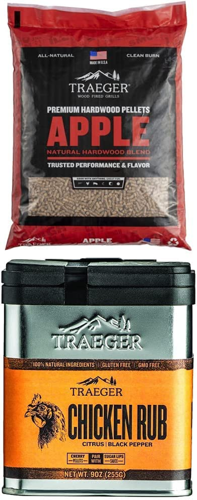 Traeger Grills Signature Blend 100% All-Natural Wood Pellets for Smokers / Grill