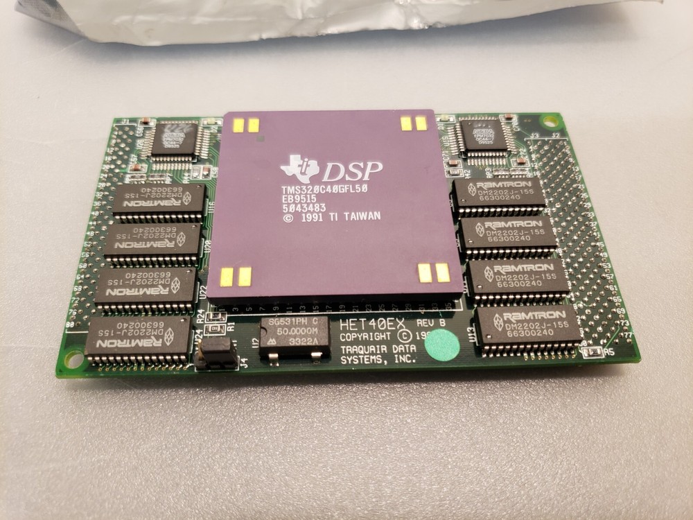 HET40EX Traquair Ti DSP Digital Signal Processor TMS320C40 TIM-40 module CPU