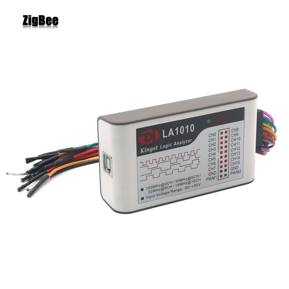 Kingst LA1010 Logic Analyzer USB2.0 16M 10G MCU ARM FPGA DSP Debugging Tools