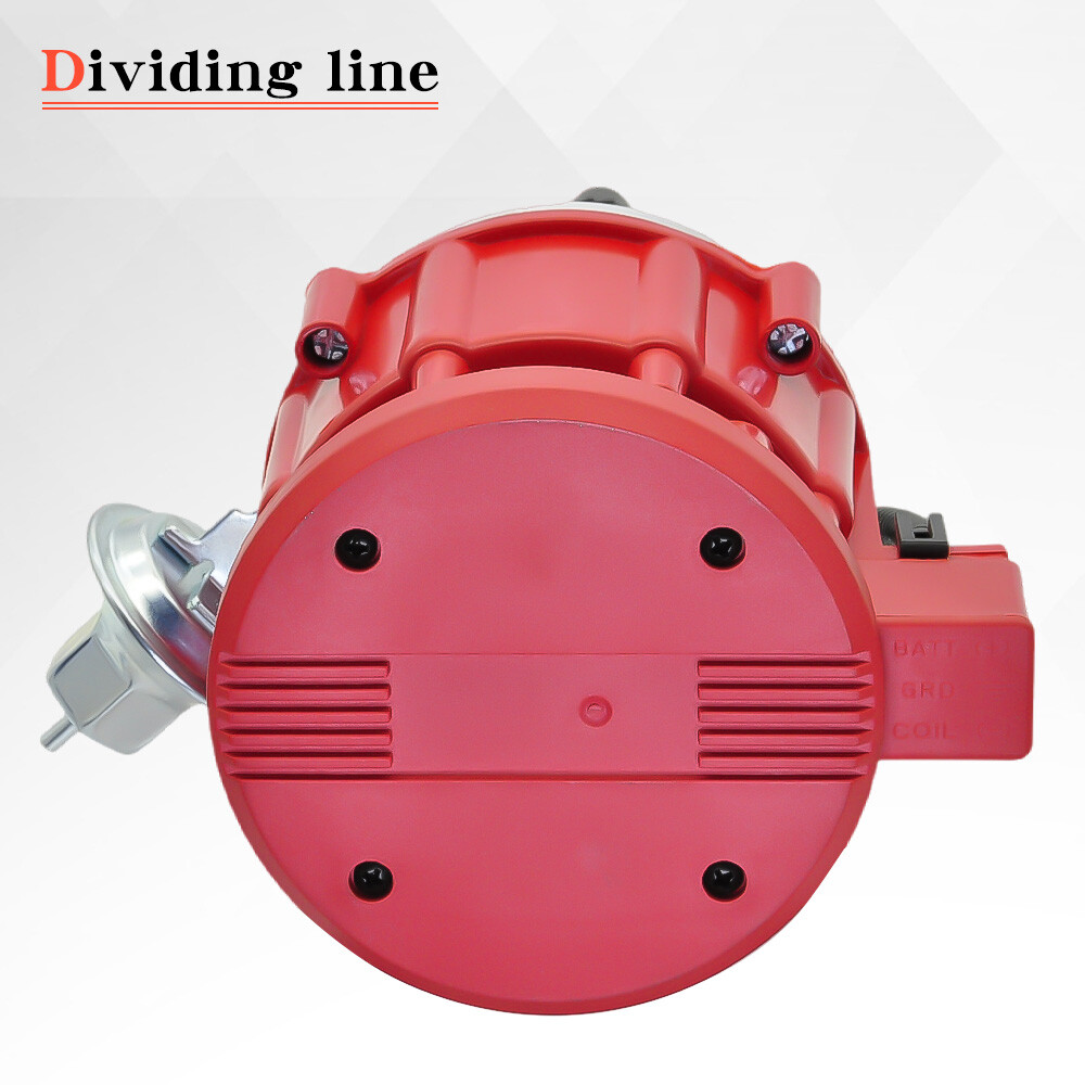 ✅for AMC/JEEP 1967-1990 290 304 360 390 401 HEI DISTRIBUTOR + RED Plug Wires USA