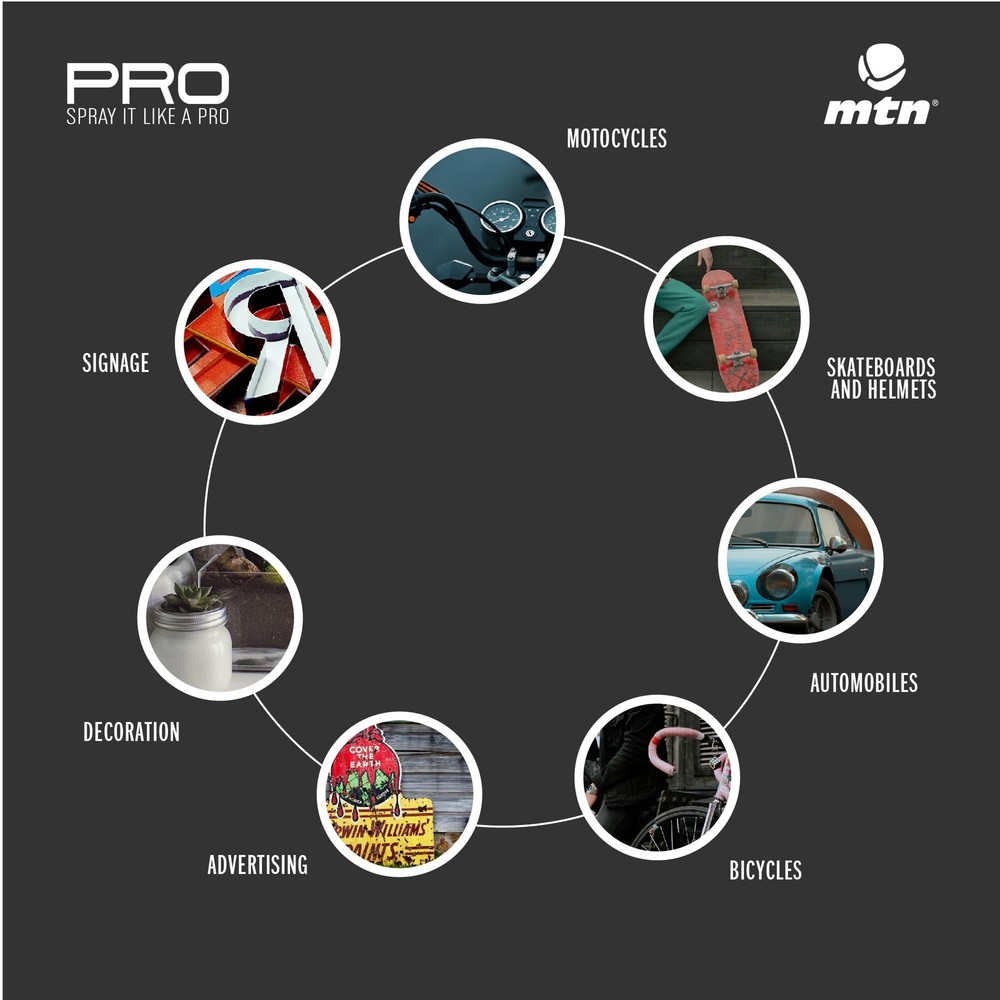 MTN PRO Metallic Black 400ml