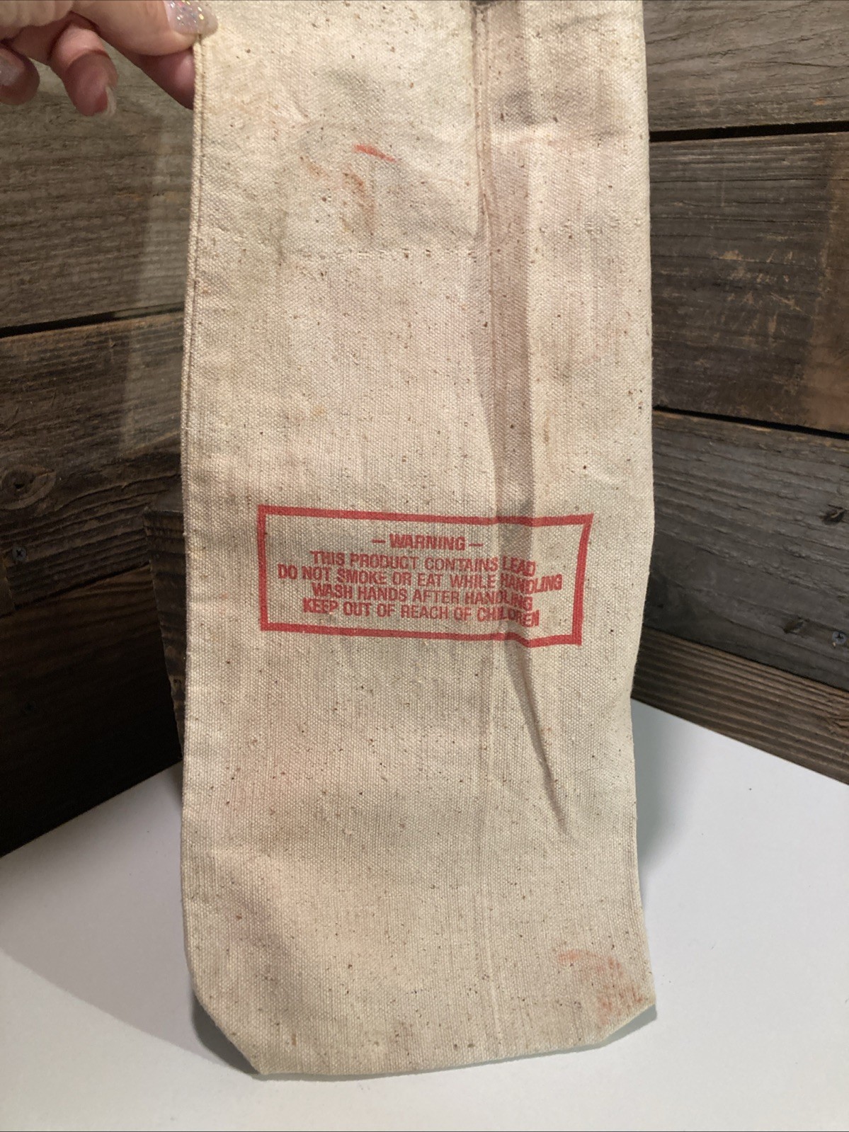 LAWRENCE BRAND CHILLED LEAD SHOT #8 Canvas Bag - 25 lbs.