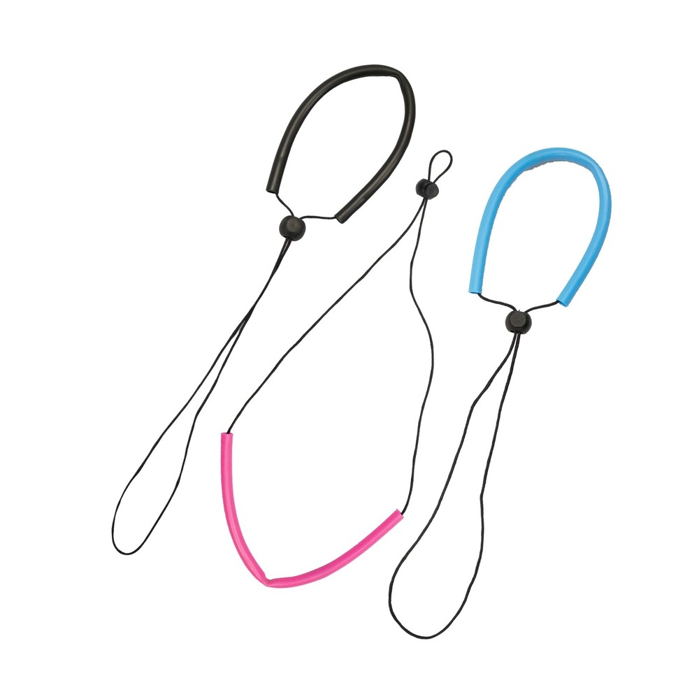 Scuba Diving Adjustable Wrist Lanyard 3-Pack Bundle, Neon Drift Set