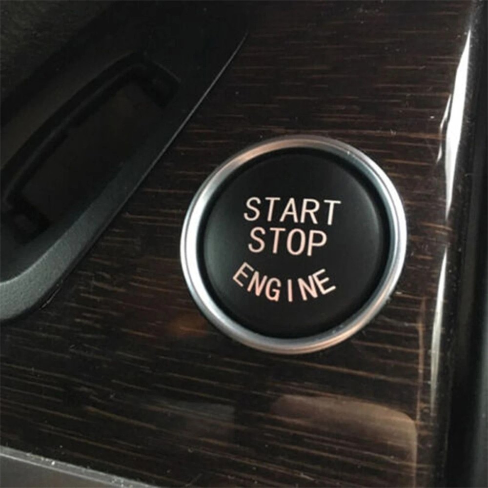 Glossy black Start/Stop button For BMW E90 E60 E70 E71 E83 E84 E87 E89