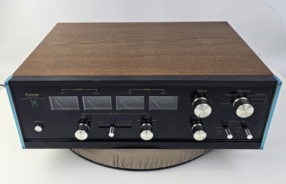 Sansui QS-1 Quadrophonic Synthesizer Decoder Working