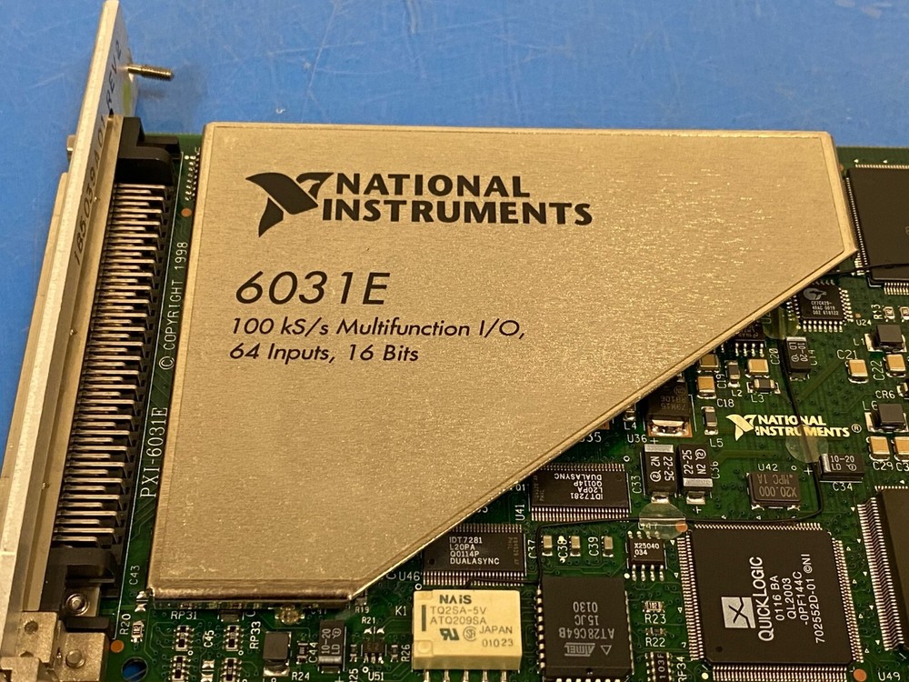 National Instruments PXI-6031E NI DAQ Card, Multifunction, 64ch Analog Input