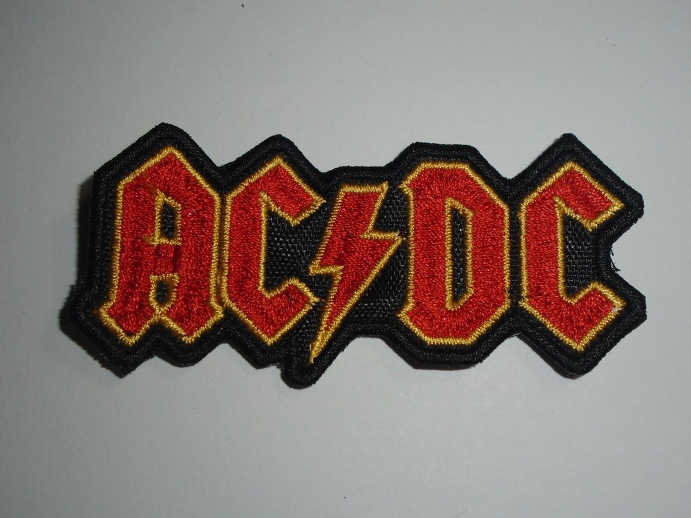 AC/DC EMBROIDERED PATCH