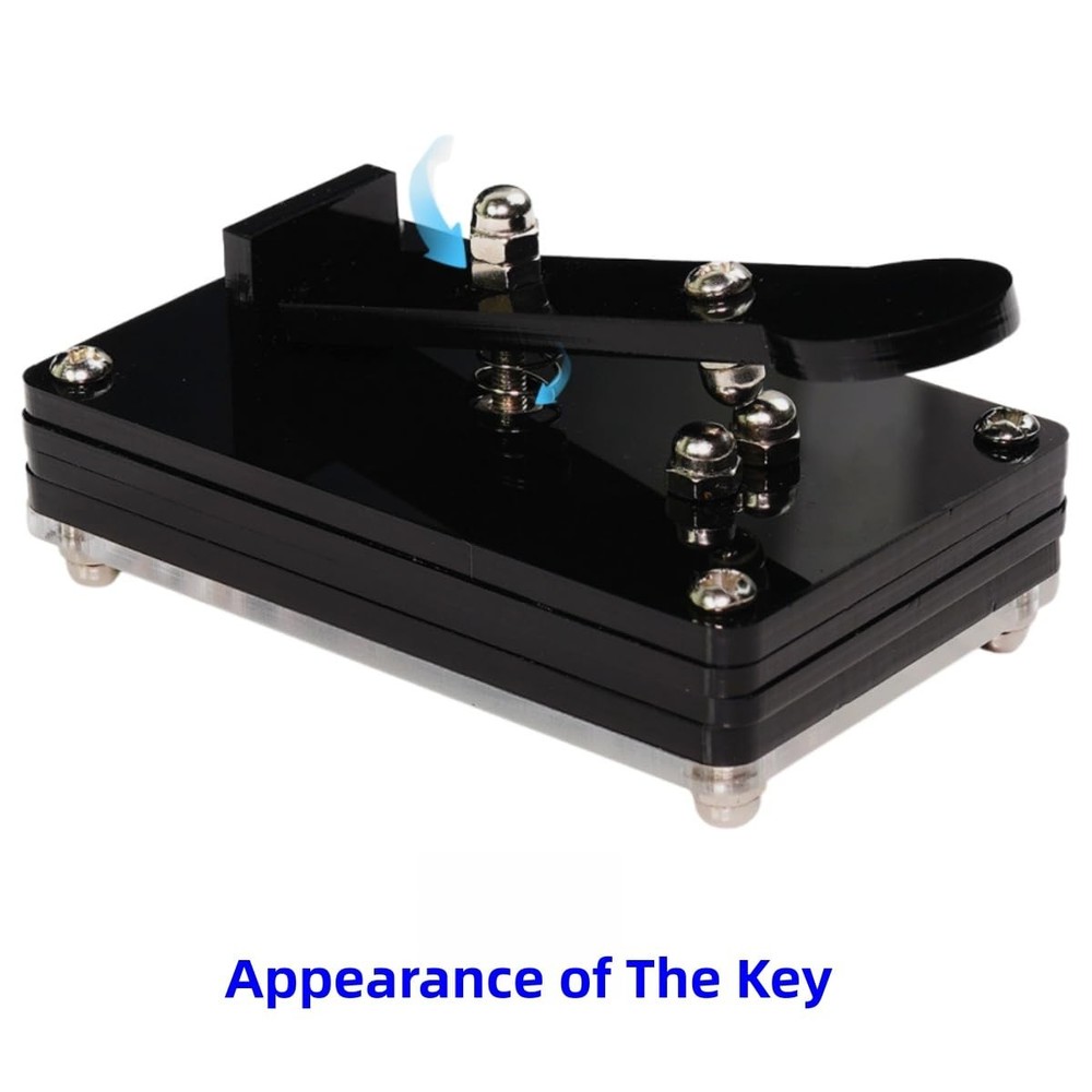 DIY Morse Code Trainer kit, Complete Project kit with Pre-soldered PCB & Encl...