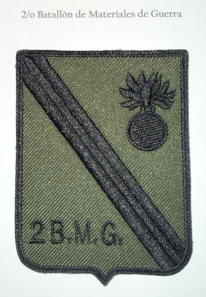 Mexico: 2nd Ordnance Battalion Shoulder Patch