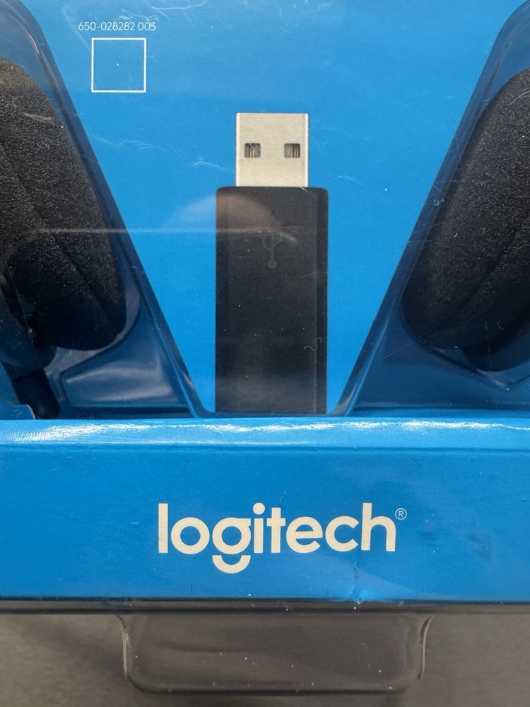 Logitech H340 USB Headset Stereo for Computer Windows and Mac Black 981-000507