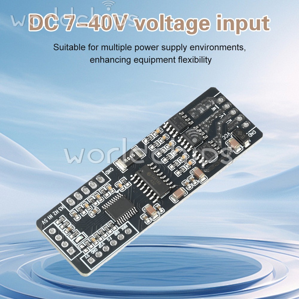 BLDC Hall Sensor 3Phase Brushless DC Motor Driver Board Speed Controller DC7-40V