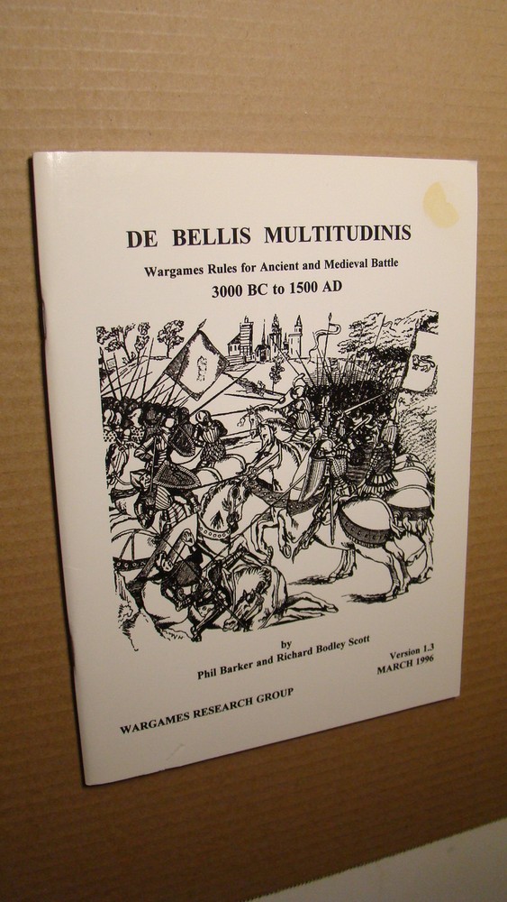 DE BELLIS MULTITUDINIS *SOLID* ANCIENT WARGAME DUNGEONS DRAGONS