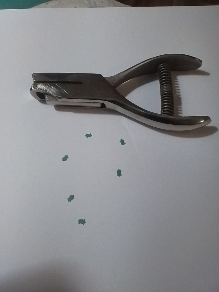 Miniature Paper Punch For Making Teardrop Shape Holy