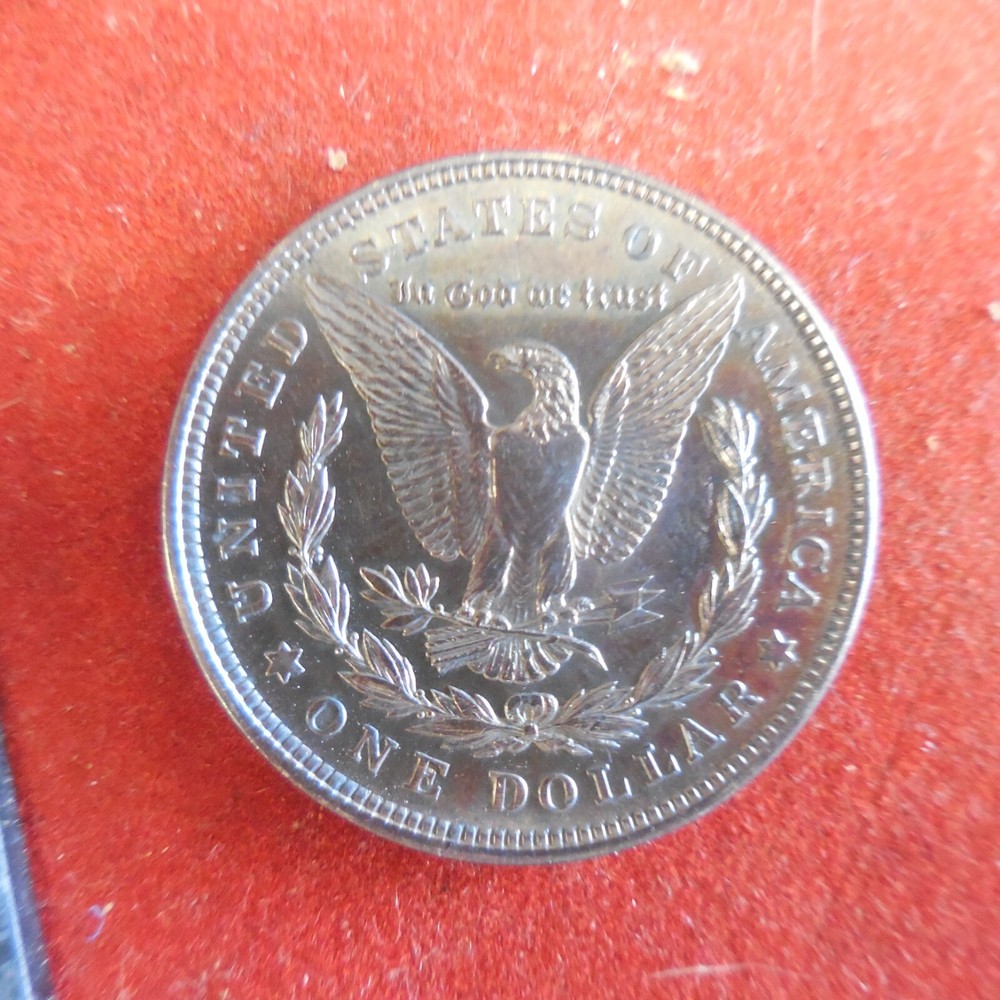 1921 Morgan Silver Dollar - Toning