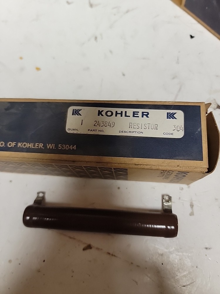 NEW GENUINE KOHLER 243849 RESISTOR