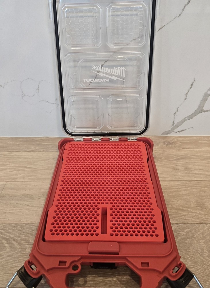 Custom Slim Milwaukee Packout Insert - .17 HMR Round Organizer
