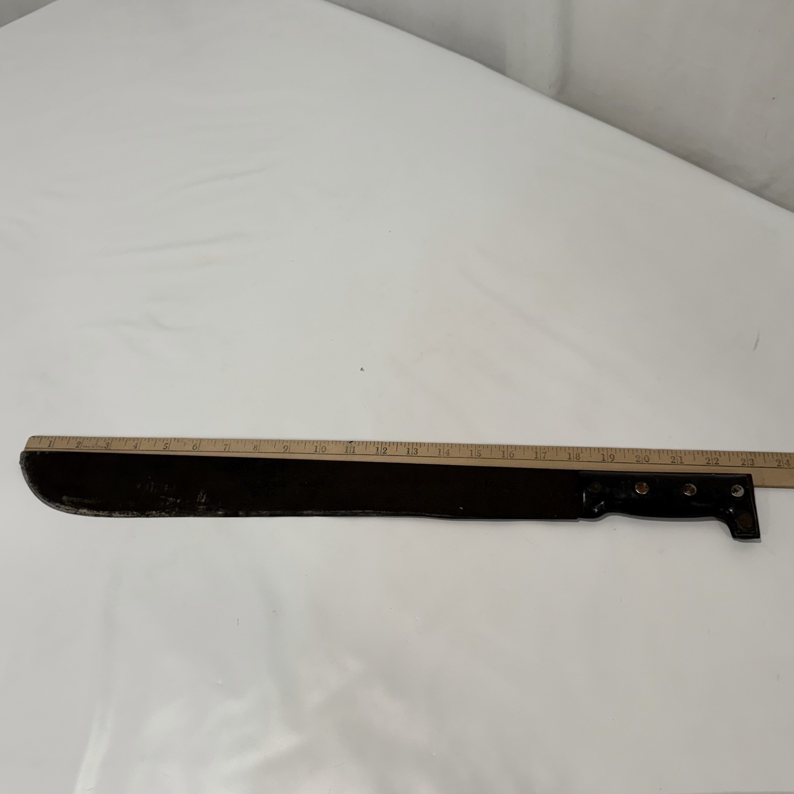 Vintage US Machete with Sheath, "Midwest Japan" 23 Inches - 18” Blade