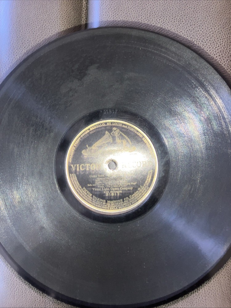 1908 Victor Talking Machine Record 18686-A+B William Robyn