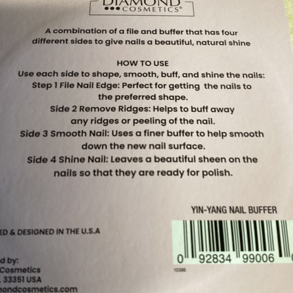 Yang Yang nail buffer