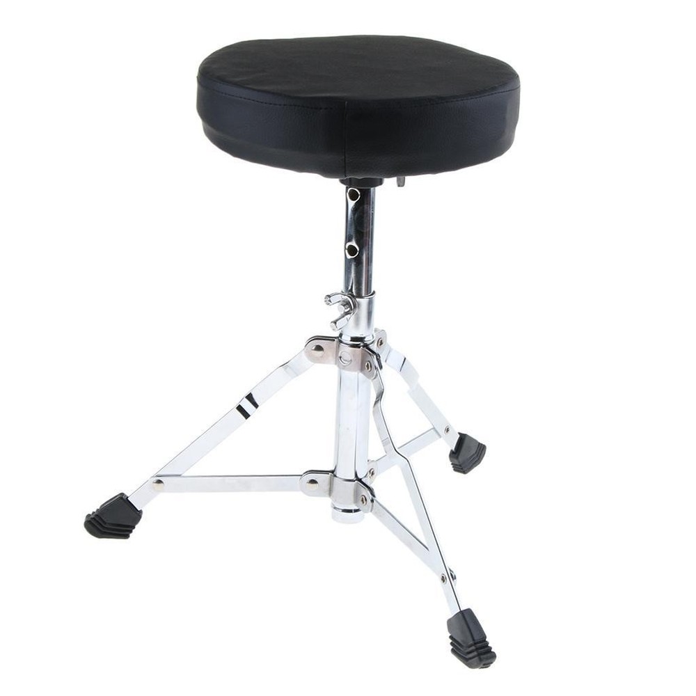 1 Piece Drum Throne Seat Drummers Stool Stand Chair
