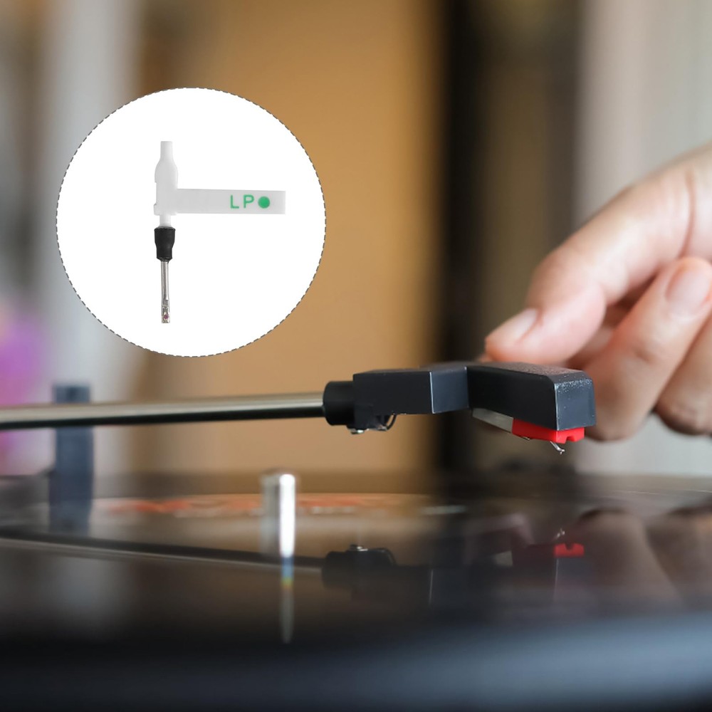 3pcs BSR Needle Stylus, Double-sided Record Player M, white