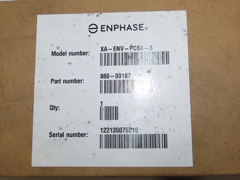 Enphase Circuit Board XA-ENV-PCBA-3 860-00167
