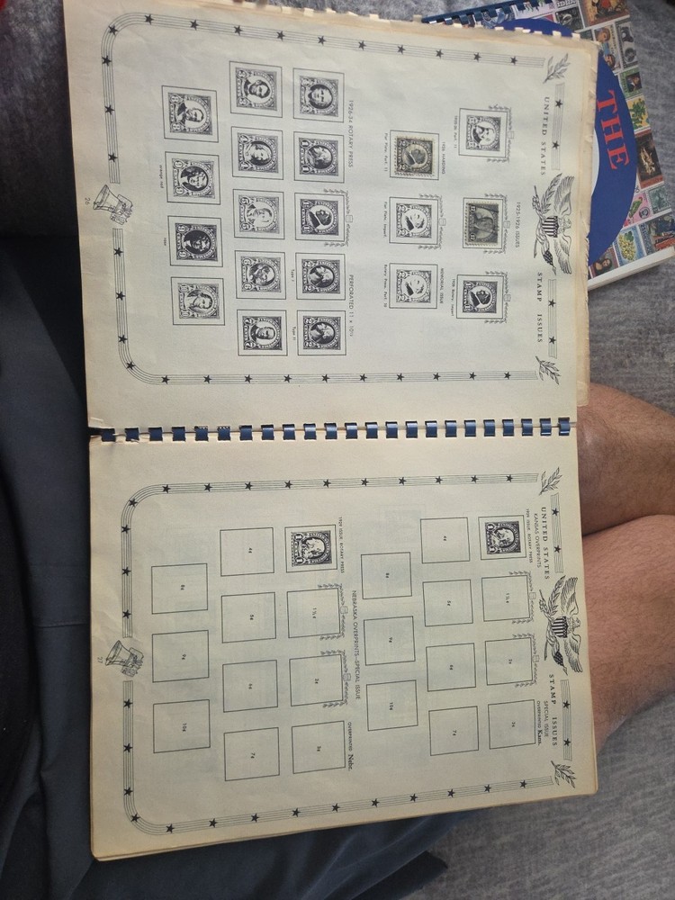 Jefferson United States Stamp Album Fully Illustrated