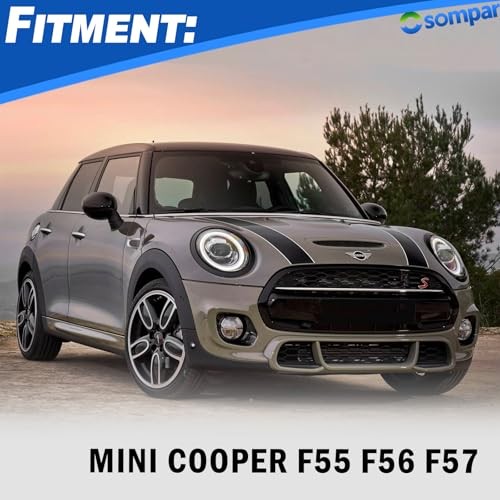 5pcs Front Grille Frame Surround Trim Headlight Taillight Trim Ring Black