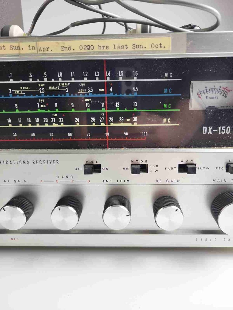 Realistic DX-150 Solid State Communicator With SP-150 Speaker & Headset