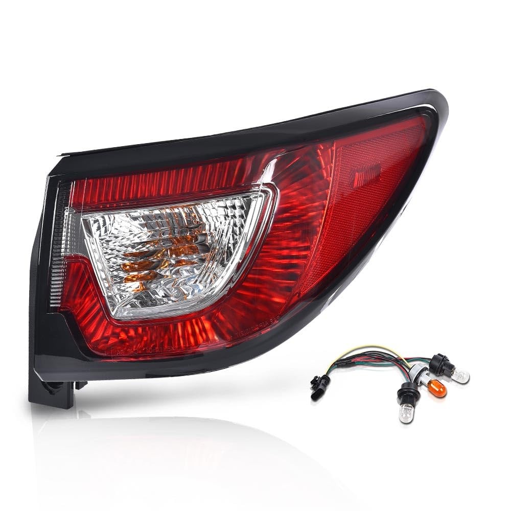 Tail Light for Chevy Traverse 2013-2017 Right Passenger Side w/Bulbs Assembly