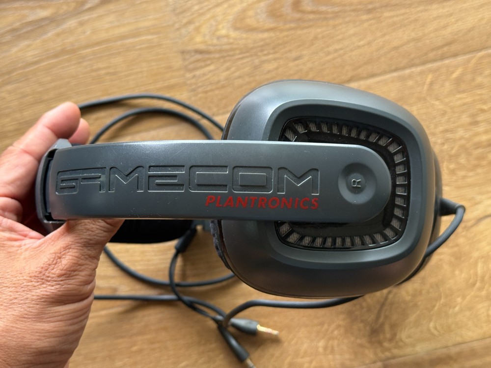 Plantronics Gamecom Surround Sound Headset missing USB adapter Tested Works