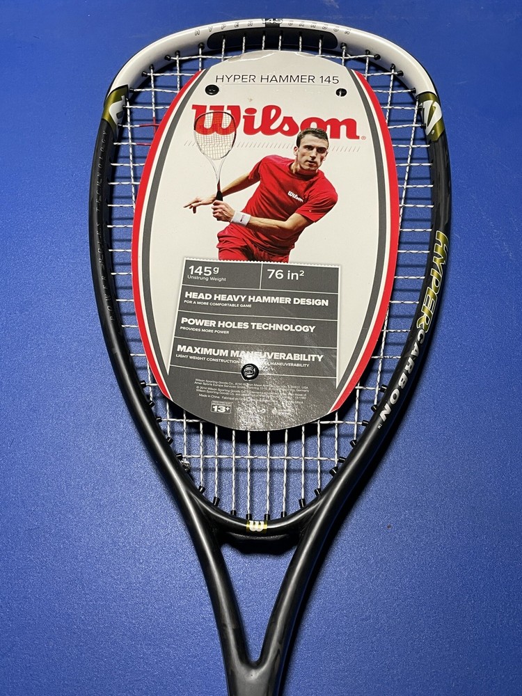 Wilson Hyper Hammer 145 Carbon Squash Racket