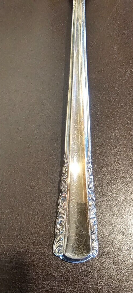 Holmes & Edwards Silverplate FLORAL PIERCED PIE or CAKE SERVER