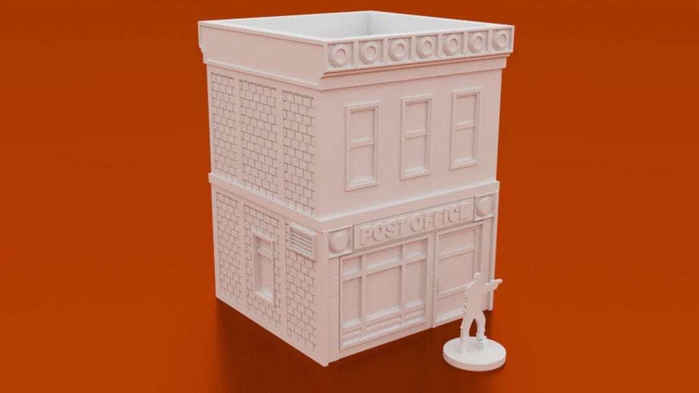 Post Office - Marvel Crisis Protocol Building - Tabletop Terrain MCP