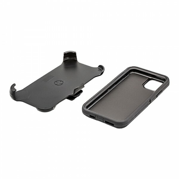 For Apple iPhone 11 (6.1") Case Cover with Screen Protector & Belt Clip