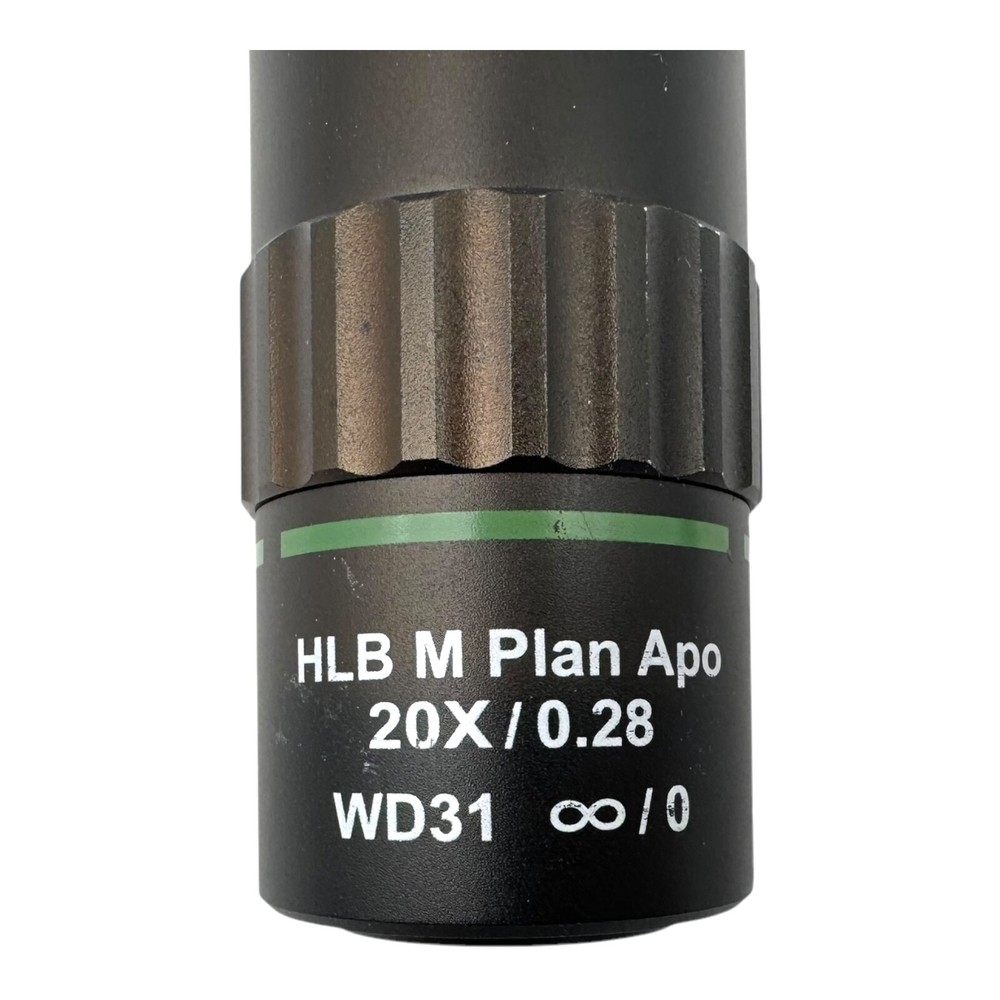 Mitutoyo HLB M Plan Apo 20x/ 0.28 WD31 ∞/0 Microscope Objective -used-