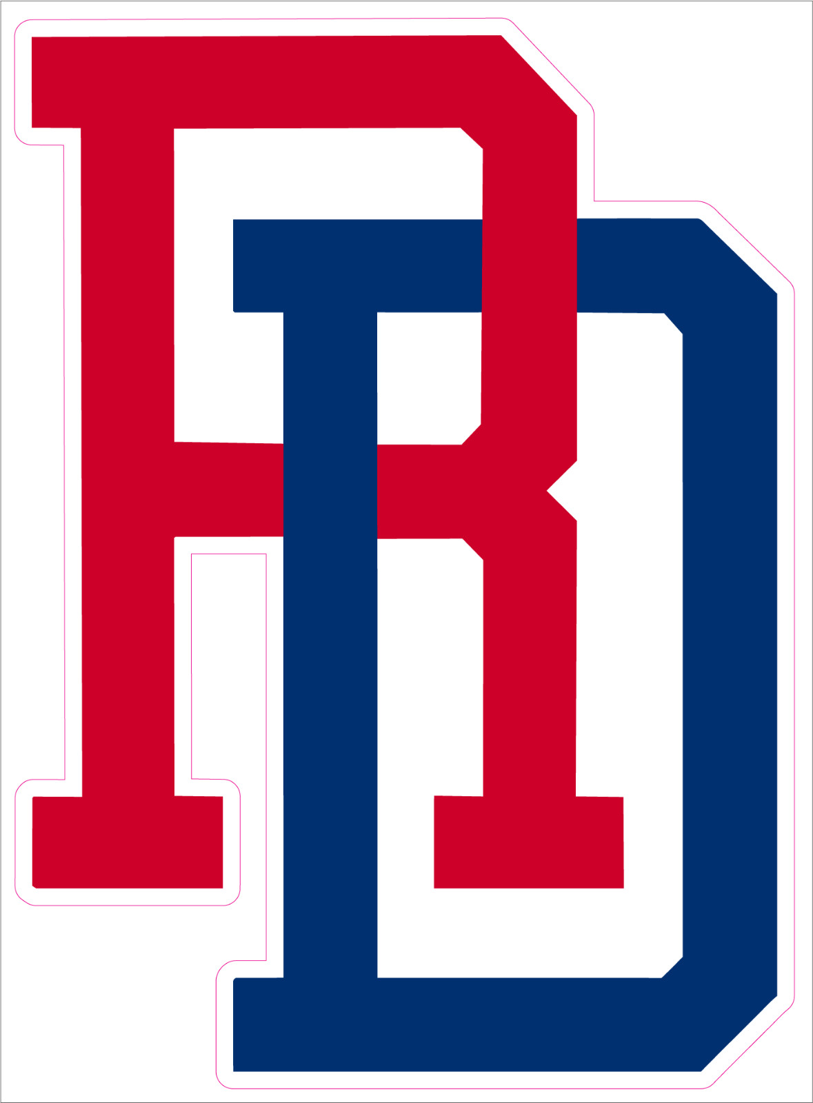 Dominican Republic Baseball WBC Logo sticker window laptop bumper vinyl decal