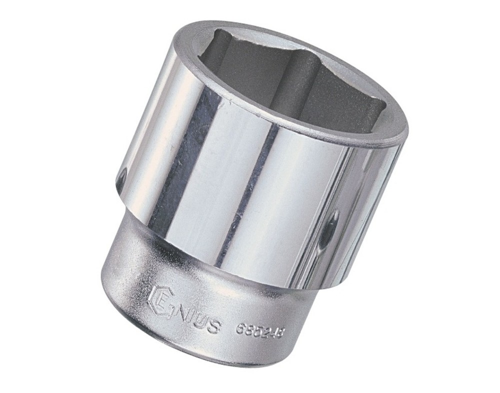 Genius Tools 3/4" Dr. 22mm Hand Socket (CR-Mo) - 625222