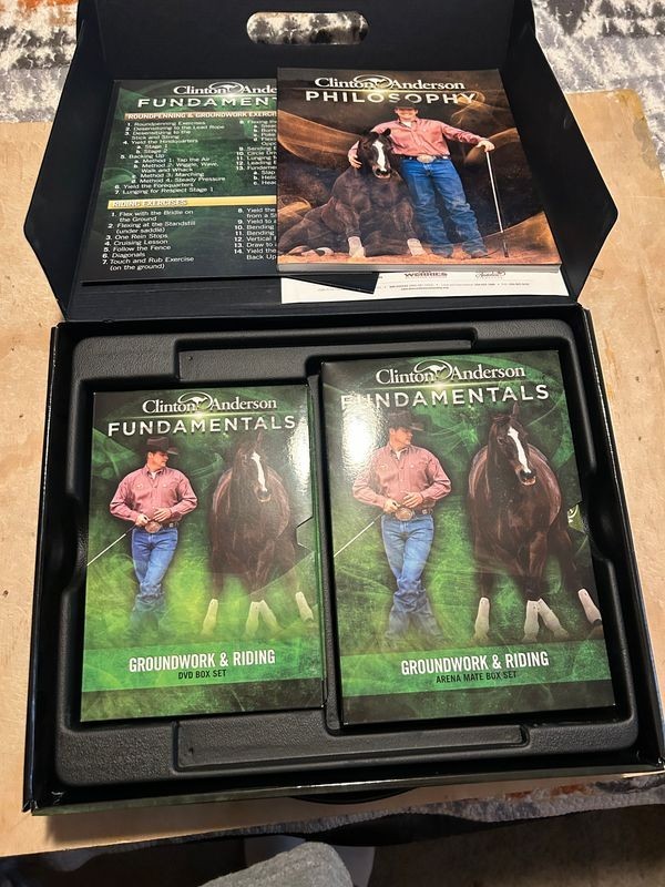 Clinton Anderson Fundamentals Horsemanship Program DVD Boxed Set Missing Disc 2