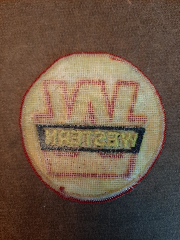Vintage WESTERN Embroidered Patch 3"