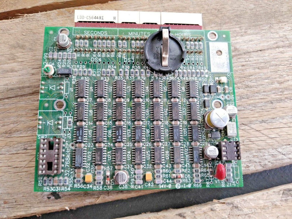 Audioarts Wheatstone CLK-55C SA Module Digital Clock Readout Console Studio