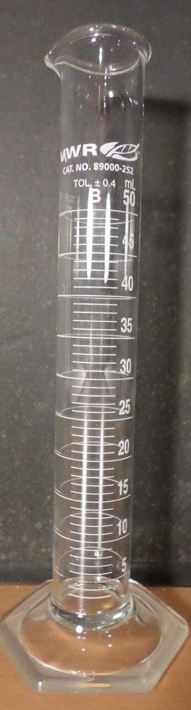 VWR 89000-252 Graduated Cylinders Class B