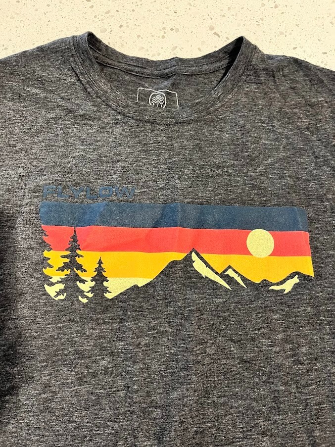 Flylow Men's Sunset Tee Shirt - Medium - Used