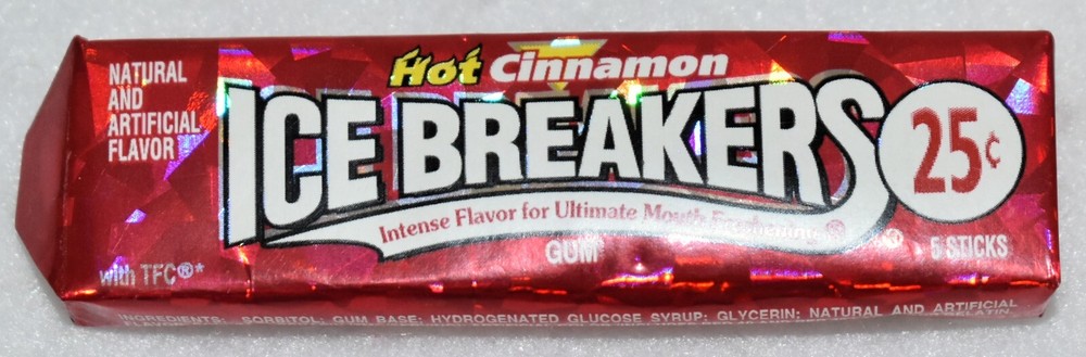 Ice Breakers Hot Cinnamon Gum Vintage