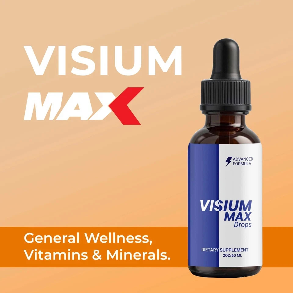 Visium Max Liquid Drops, Extra Strength VisiumMax, All Natural Formula (5 pack)