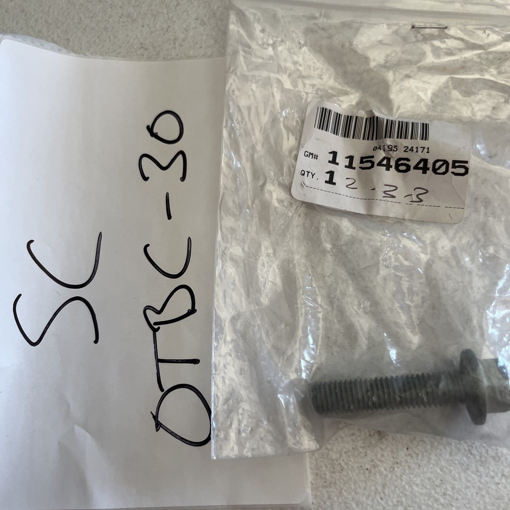 Genuine GM Multi-Purpose Bolt 11546405