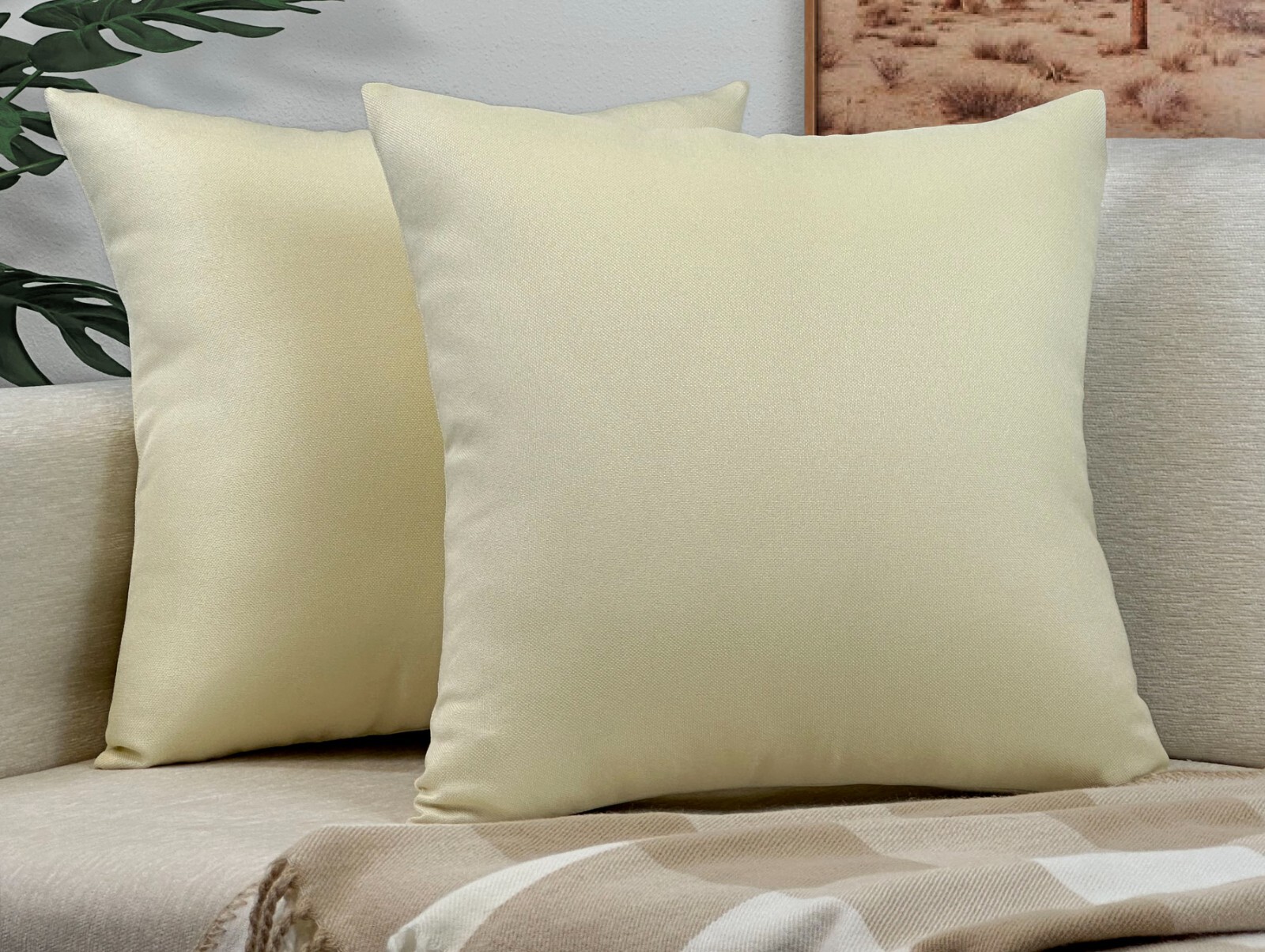 Aiking Home ( 2 Pack ) 18" x 18" Cozy Decorative Throw Pillow Covers