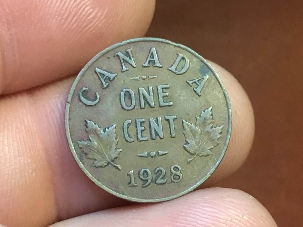 1928 Canada Small Cent