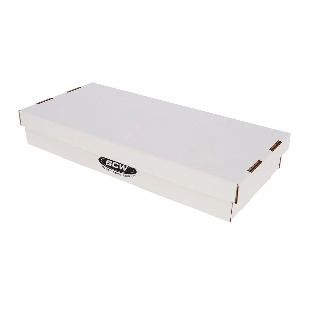 (1x) BCW Cassette Tape Storage Box- Corrugated Cardboard Storage Box