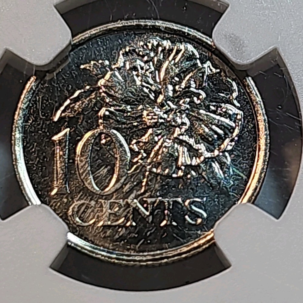 1999 TRINIDAD 10C BU, NGC Certified